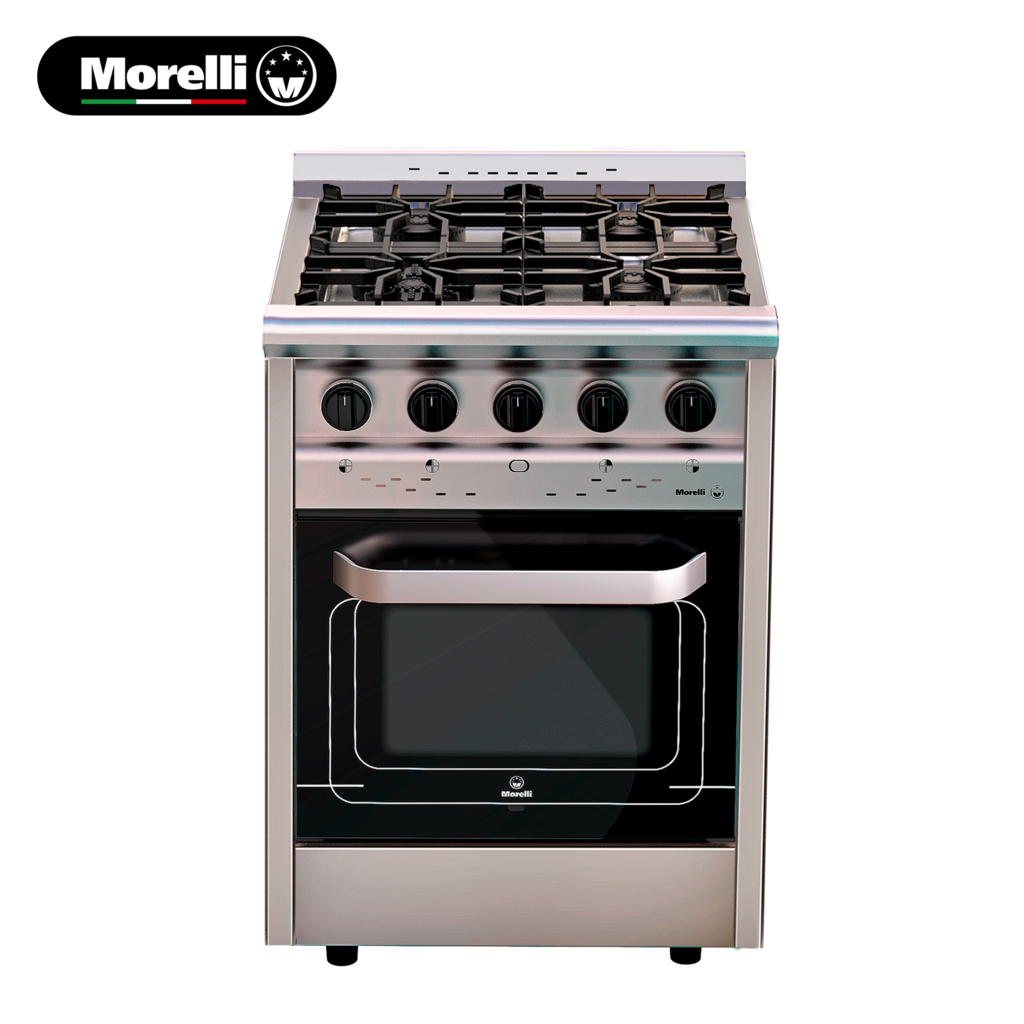 COCINA DUPPLO A GAS Y ELECTRICA – 100 CM MORELLI – REFRIVAN