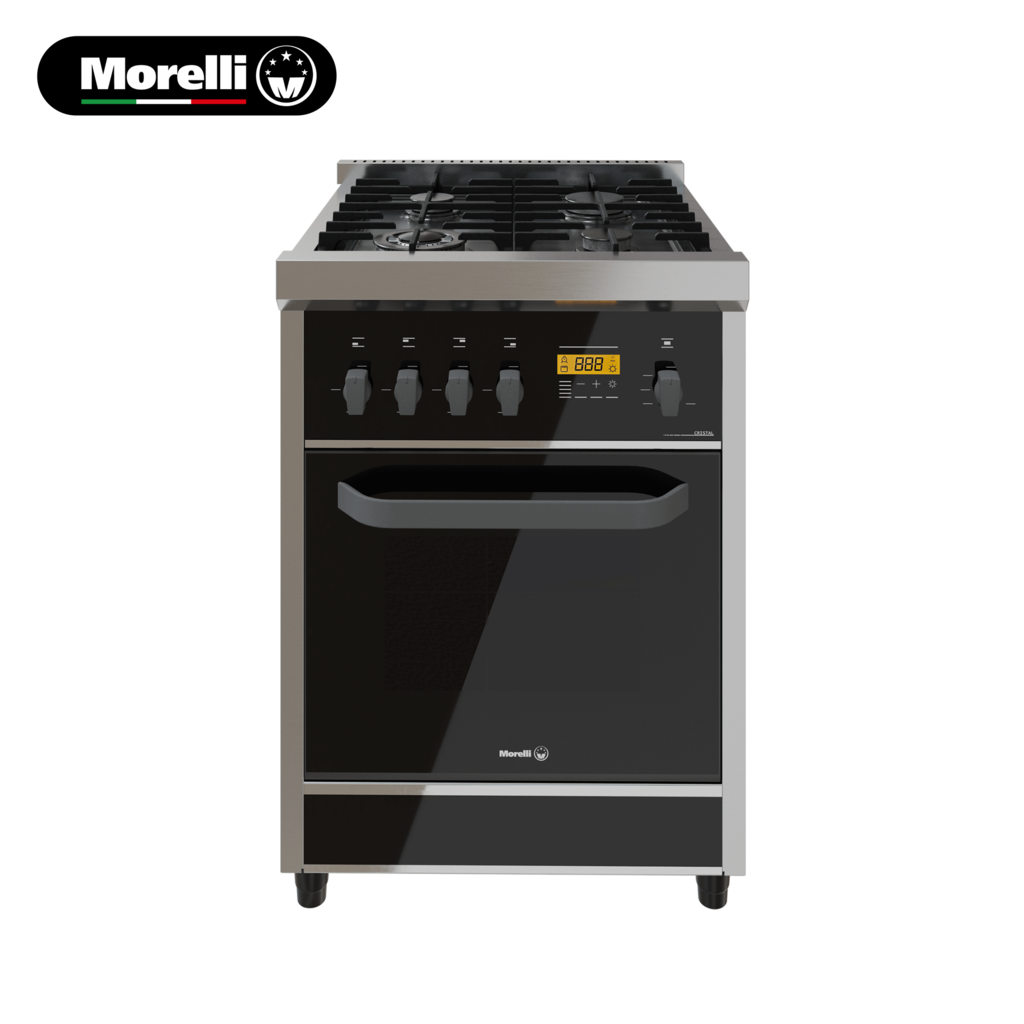 Cocina Cristal 600 - 4 Hornallas (Morelli) - Cofratelli