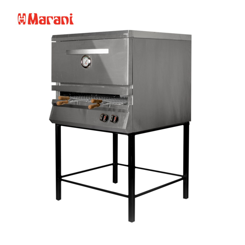 Horno Pizzero - 12 moldes con carlitero (Marani)