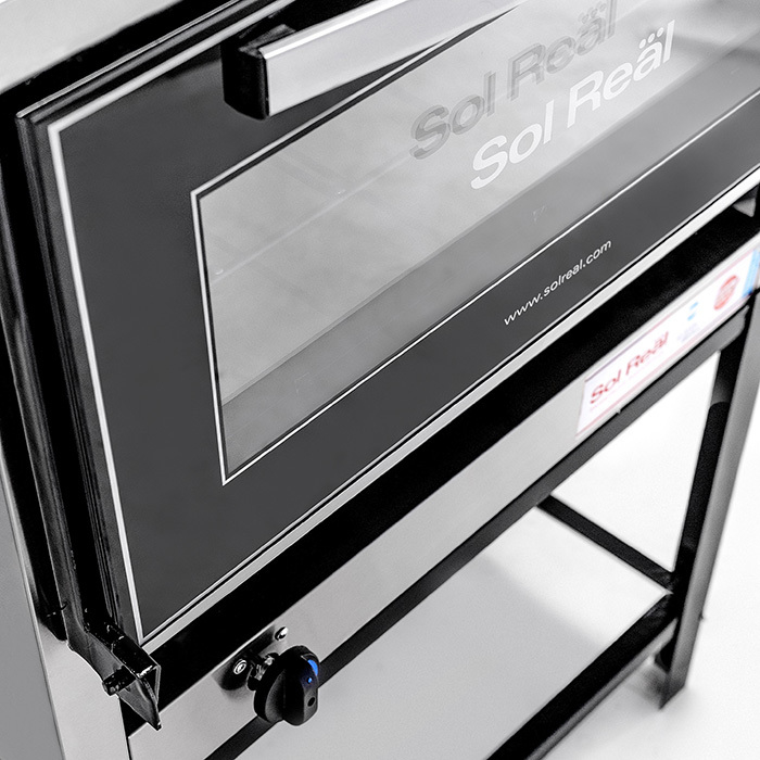 Horno Pizzero 6 - Puerta vidrio (Sol Real) - Cofratelli