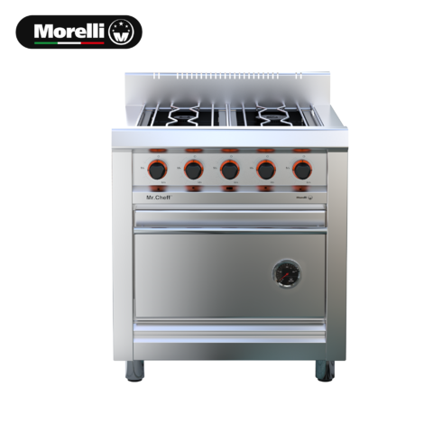 Cocina Semi industrial - 4 Hornallas (Marani)