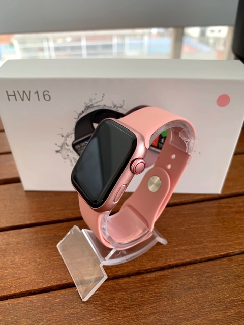 smartwatch hw16 rosa