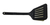 Espatula Pequena De Nylon Preta Kehome - comprar online