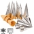 Jogo De Forma Inox Cones 3 Pçs Kehome na internet