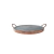 Forma De Pizza Pedra Sabão Brasart Com Alça De Cobre 29 Cm - comprar online