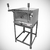 Forno Industrial A Gás Baixa Pressão 45x60 Chapa Inox Light