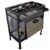 Fogão Industrial 2 Bocas A Gás Metal Brey Com Forno Alta Pressão - comprar online