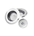 Ralo De Pia Inox 9 Cm Kehome