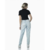 Calça Jeans Reta Feminina Galapagos Springs Ártico na internet