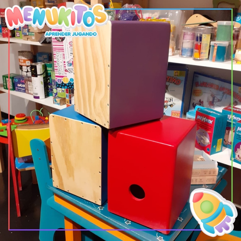Cajon Peruano Chico Comprar en Menukitos Juguetes