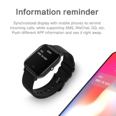 COLMI-P8 Smart Watch IPX7 à prova d'água Monitor de freqüência cardíaca Multiple Sports Fitness Tracker Masculino e feminino Fitness Tracker PK B57 na internet