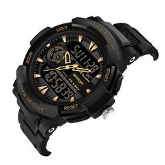 Relógio masculino esportivo natação multifuncional masculino relógio de pulso eletrônico SANDA Top Brand relogio digital militar LED