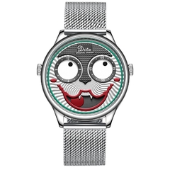 Relógios Joker de quartzo da personalidade da moda à prova d'água Relógio esportivo masculino Reloj Hombre