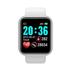 2021 Novo relógio inteligente Y68 pulseira rastreadora de pressão sanguínea pulseira inteligente esporte à prova d'água Smartwatch para Android IOS D13 D20 - Relogios Importados na Web - Frete Grátis Todo o Brasil