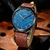 Relógios masculinos CURREN Fashion Business Relógio de pulso de quartzo com couro clássico casual masculino relógio preto simples