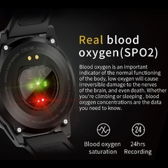 Relógio inteligente COLMI SKY 7 Pro Novo sensor de oxigênio no sangue 3ATM à prova d'água Full Touch Rastreador de fitness smartwatch - loja online