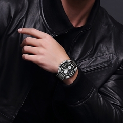 MEGIR relógios oficiais de quartzo masculino moda couro genuíno relógio cronógrafo relógio para homens gentis estudantes masculinos Reloj Hombre 2015 - Relogios Importados na Web - Frete Grátis Todo o Brasil