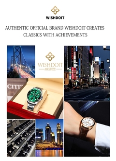 2021 Novo Relógio Moda Masculina Impermeável Aço Inoxidável Verde Diver Esportivo Chronograph Relógio Quartz Masculino Relogio Masculino - loja online
