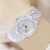 Bs Bee Sister Diamante feminino relógios de marca de luxo pequeno mostrador feminino ouro rosa relógios femininos de aço inoxidável fechadura Bayan Kol Saati en internet