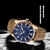 CURREN Novos Relógios de Moda Azul para Homens Casuais Relógios de Pulso de Quartzo Relógio Simples Criativo para Presente Relogio Masculino - comprar online