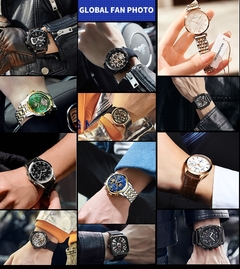 2021WISHDOIT Relógios masculinos de luxo de marca superior Relógio Full Steel Masculino Militar Esporte Impermeável Relógio Masculino Quartz Relogio Masculino - loja online