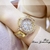 Relógios femininos de luxo Big Dial Relógios de quartzo feminino vestido de diamante Relógio feminino pulseira relógios Orologio Donna relojes para mujer - comprar online