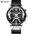 Relógio de pulso masculino CURREN marca de luxo relógio esportivo masculino moda couro cronógrafo relógios com data para homem relógio masculino na internet