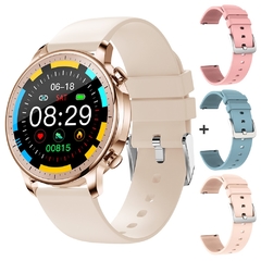 Smartwatch COLMI V23 Pro feminino de temperatura Full Touch Fitness Tracker IP67 à prova d'água para homens com pressão arterial na internet