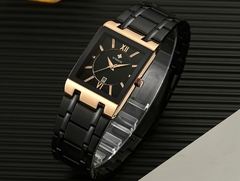 Relogio masculino WWOOR Relógio de ouro masculino, quadrado, masculino, relógi - comprar online