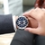 Relógios masculinos CURREN Top de marca de luxo relógio esportivo azul cronógrafo relógio de pulso masculino de quartzo relógio masculino de aço inoxidável Reloj Hombre - comprar online