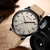 Relógios masculinos CURREN Fashion Business Relógio de pulso de quartzo com couro clássico casual masculino relógio preto simples - loja online