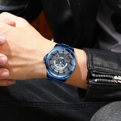 Imagem do CURREN NOVO Moda Casual Quartzo Inoxidável Relógios Data e Semana Relógio Masculino Marca Criativa Relógio de Pulso Masculino