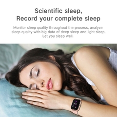 Imagem do COLMI-P8 Smart Watch IPX7 à prova d'água Monitor de freqüência cardíaca Multiple Sports Fitness Tracker Masculino e feminino Fitness Tracker PK B57