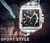 MEGIR relógios de pulso masculinos, marca grande e luxo, de quartzo, relógios esportivos de aço inoxidável para negócios criativos masculinos relogio masculino na internet