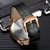 Marca de luxo movimento japão moda masculina relógio de pulso de quartzo design exclusivo cavaleiro mostrador de couro relógio à prova d'água