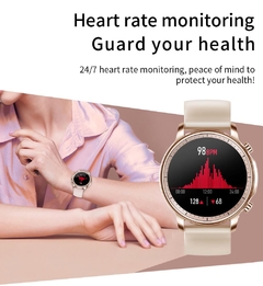 Smartwatch COLMI V23 Pro feminino de temperatura Full Touch Fitness Tracker IP67 à prova d'água para homens com pressão arterial - comprar online