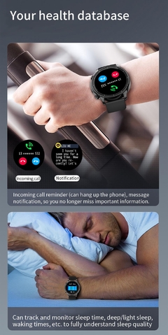 Smartwatch COLMI V23 Pro feminino de temperatura Full Touch Fitness Tracker IP67 à prova d'água para homens com pressão arterial na internet