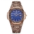 Imagen de Relógio de ouro de luxo masculino marca ONOLA fashion Steel relógios dourados à prova d'água homem olock Reloj Hombre