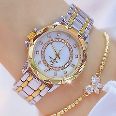 Relógio feminino de diamante 2020 strass elegantes relógios femininos Relógio de ouro Relógios de pulso para mulheres relogio feminino Relógio feminino - comprar online