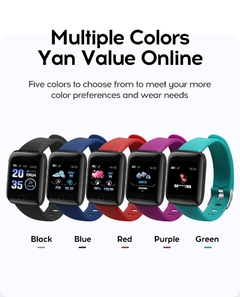 Image of 2021 Novo relógio inteligente Y68 pulseira rastreadora de pressão sanguínea pulseira inteligente esporte à prova d'água Smartwatch para Android IOS D13 D20