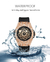 Top marca de luxo para homens relógio diamante couro analógico luxo rosa ouro relógios quartzo relógio de pulso masculino relógio relogio masculino - Relogios Importados na Web 