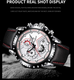 2021WISHDOIT Relógios masculinos de luxo de marca superior Relógio Full Steel Masculino Militar Esporte Impermeável Relógio Masculino Quartz Relogio Masculino - comprar online