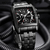 MEGIR Full Black Watches Men Luxo Chronograph Quartz Watch for Man Square Dial Relogios Luminous Relógio de Pulso na internet