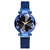 Senhoras Magnético Starry Sky Clock Luxo Mulheres Relógios Moda Diamante Feminino Quartz Relógios De Pulso Relogio Feminino Zegarek Damski - Relogios Importados na Web 