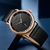 ONOLA marca cusual relógio homem 2021 à prova d'água aço inoxidável couro genuíno relógio de pulso estilo simples relógio masculino de alta qualidade