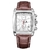 Relógio masculino quadrado MEGIR à prova d'água à prova de choque marca superior de luxo em couro de quartzo relógio de pulso relógio masculino na internet