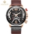 2021 Nova Moda Impermeável Relógio Masculino Marca Top Luxo Couro en internet