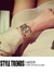Imagen de Relógio de ouro feminino de luxo com diamante em aço inoxidável pulseira da moda Relógios de pulso Data Relogio feminino dropshipping 2018