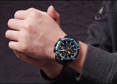 MEGIR masculino relógio esportivo de quartzo relogio masculino cronógrafo militar relógio militar relógio masculino marca de luxo criativo relógio masculino - online store