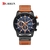 Novos relógios masculinos da marca de luxo CURREN cronógrafo masculino relógios esportivos de alta qualidade pulseira de couro quartzo relógio de pulso relogio masculino - comprar online